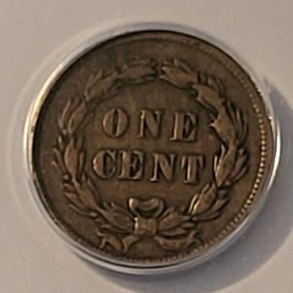 1859 Indian Head Cent XF40 ANACS - Picture 4 of 4